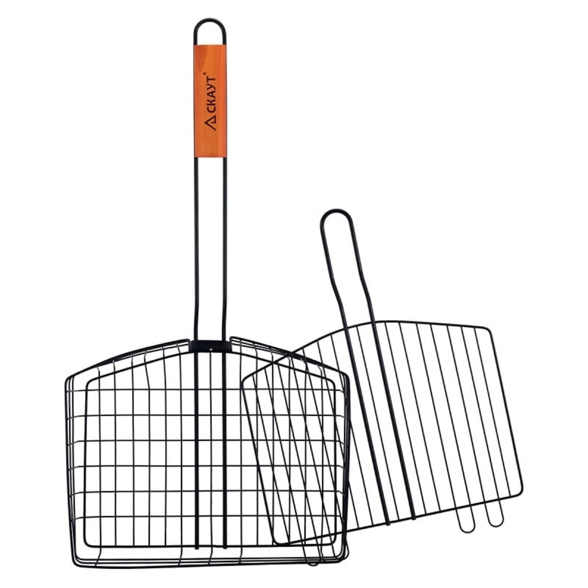 Ruszt do grillowania mięsa ryb warzyw 30cm SKAUT