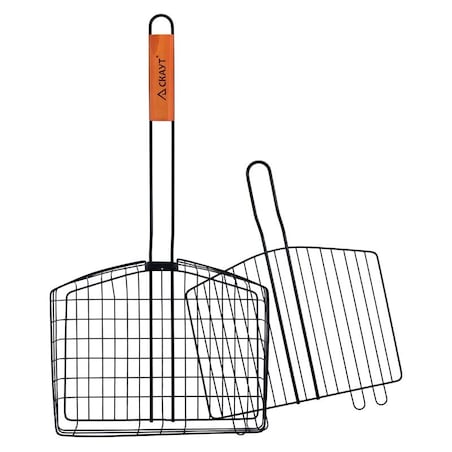 Ruszt do grillowania mięsa ryb warzyw 30cm SKAUT