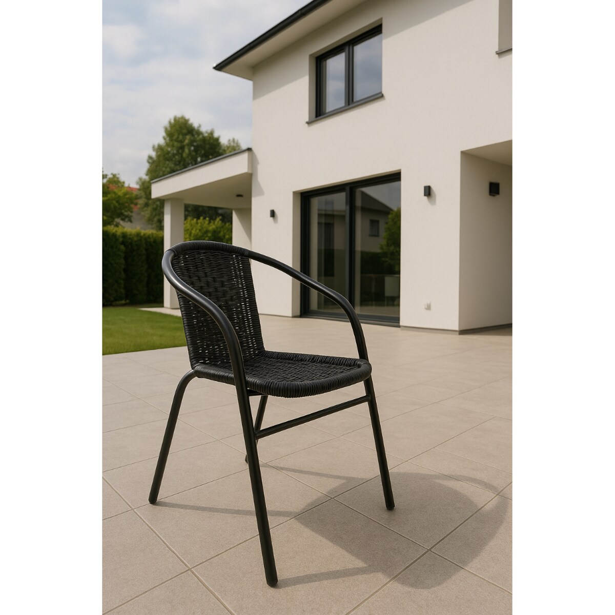 Krzesło ogrodowe BISTRO balkonowe na balkon taras