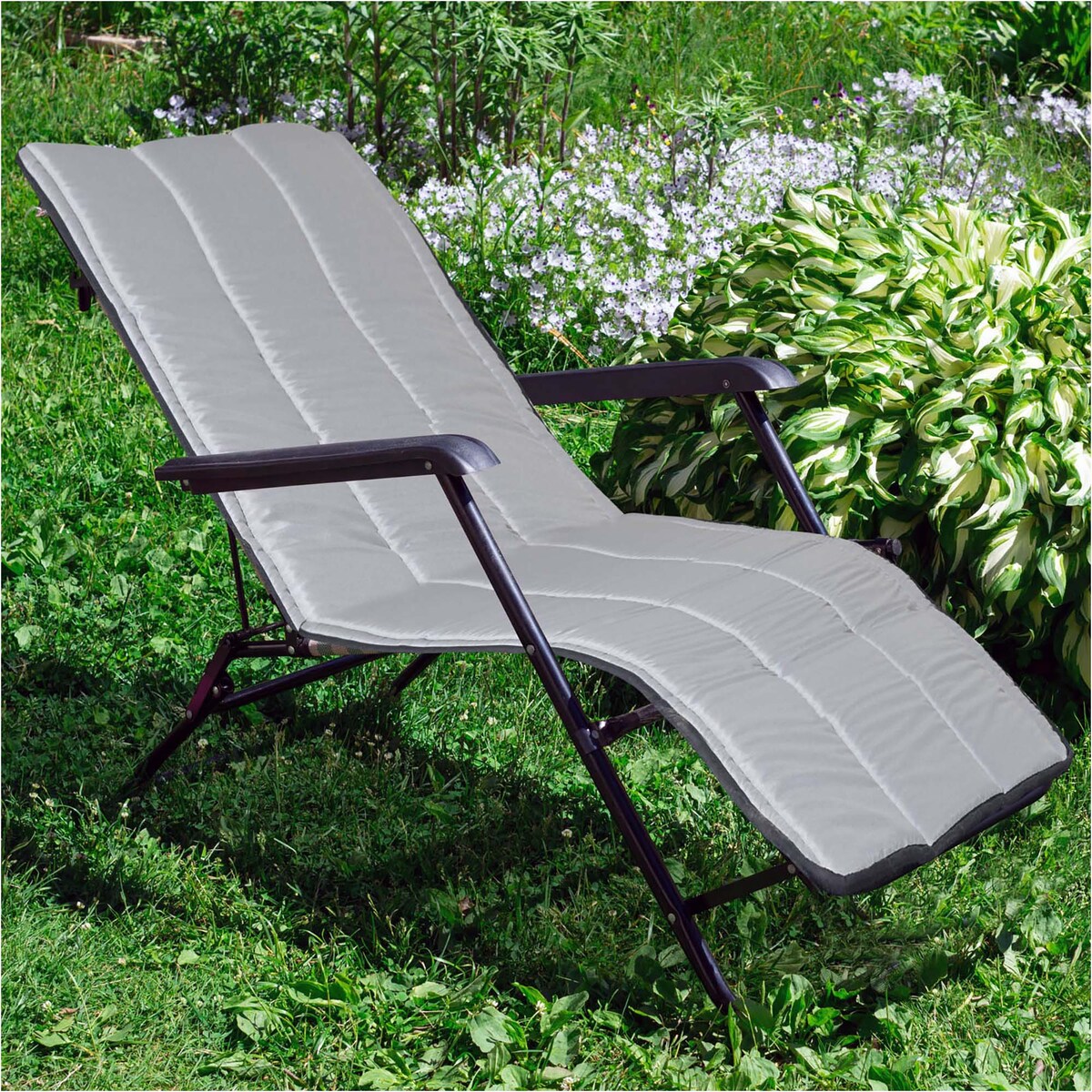 Poduszka Pikowana Z Oparciem Z Pianki Na Ławkę Krzesło Leżak 165X50 Cm