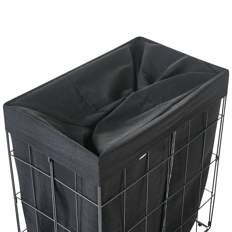 Kosz na pranie CULPINA Metal Czarny 100 L