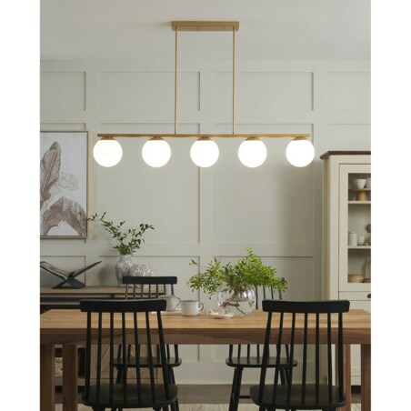 Lampa wisząca ZIKULI Metal Złoty