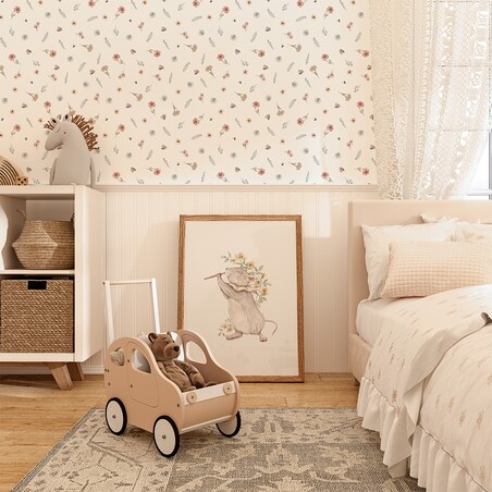 Plakat dla dzieci Myszka z fletem 50x70