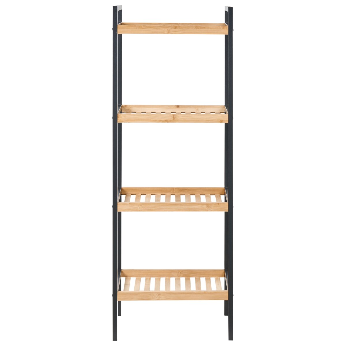 Regał 4 półki TAJZARA Drewno bambusowe Jasnobrązowy