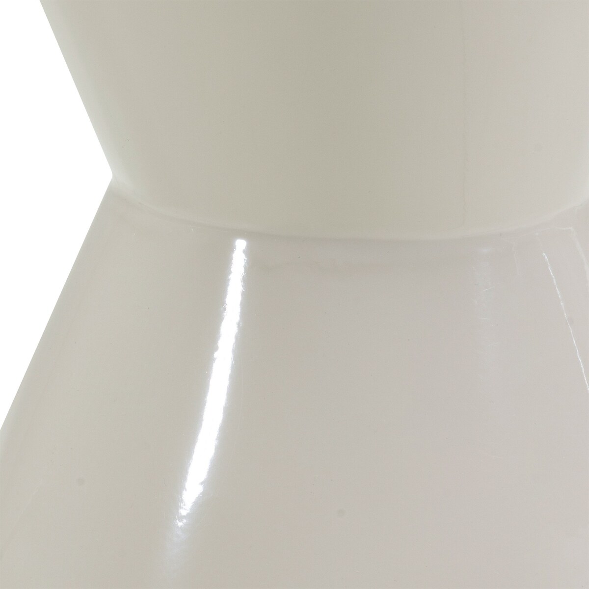 Stolik kawowy 46x36 cm SULIK szarobeżowy glossy