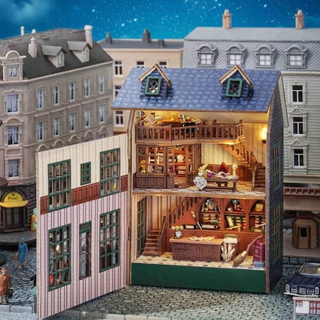 Miniaturowy domek - Różdzka Harrego