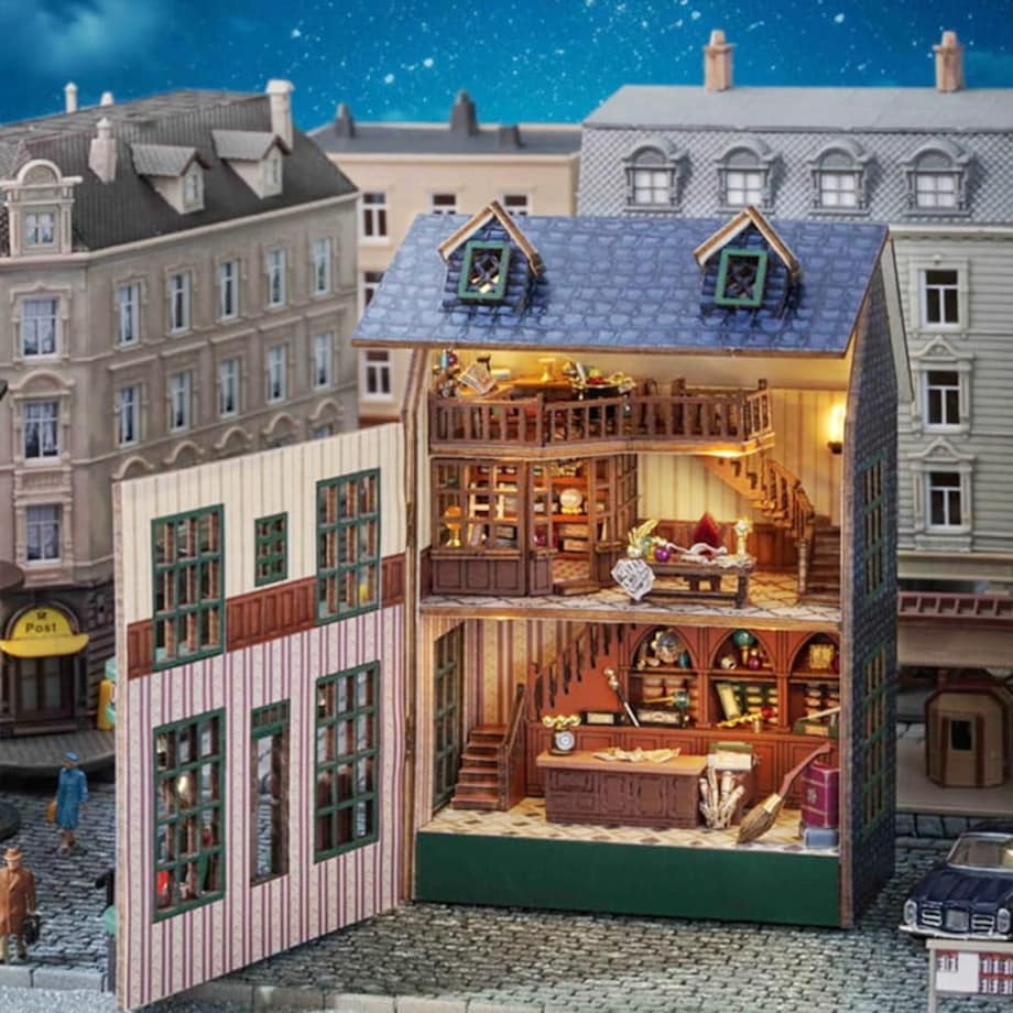 Miniaturowy domek - Różdzka Harrego