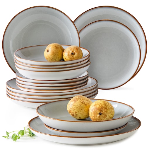 PORTOFINO Zestaw obiadowy 6 os. (18 el.)