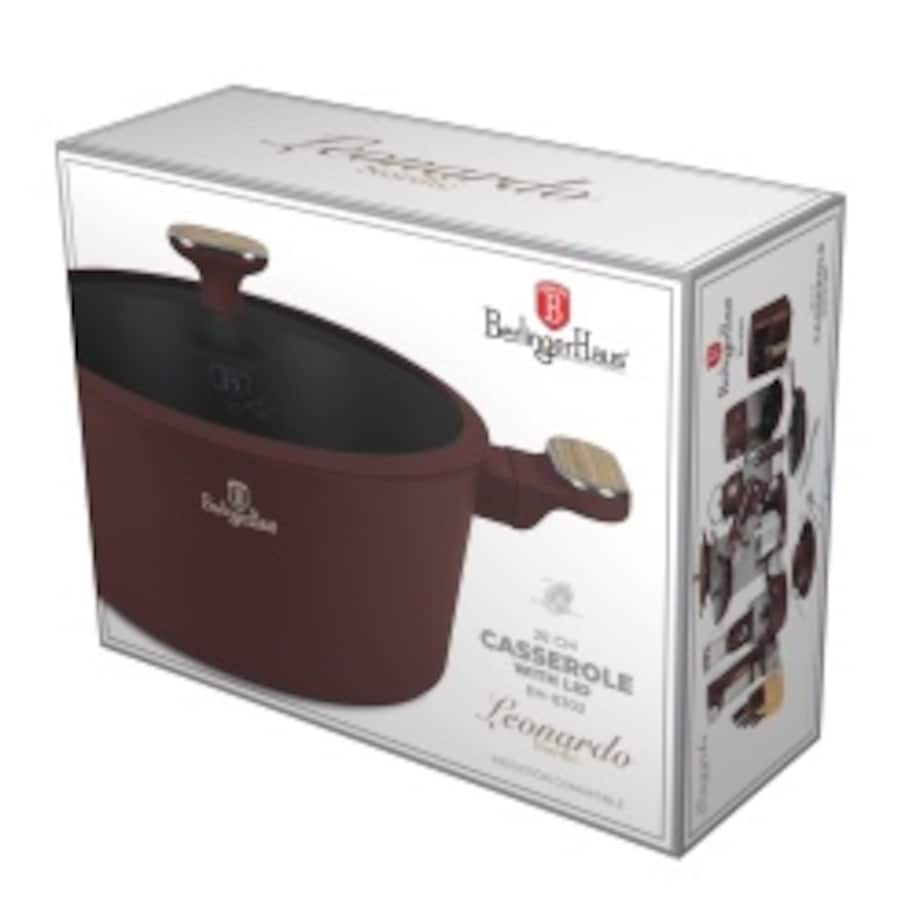 Garnek z pokrywką 28cm BerlingerHaus Leonardo Nordic BH-8302