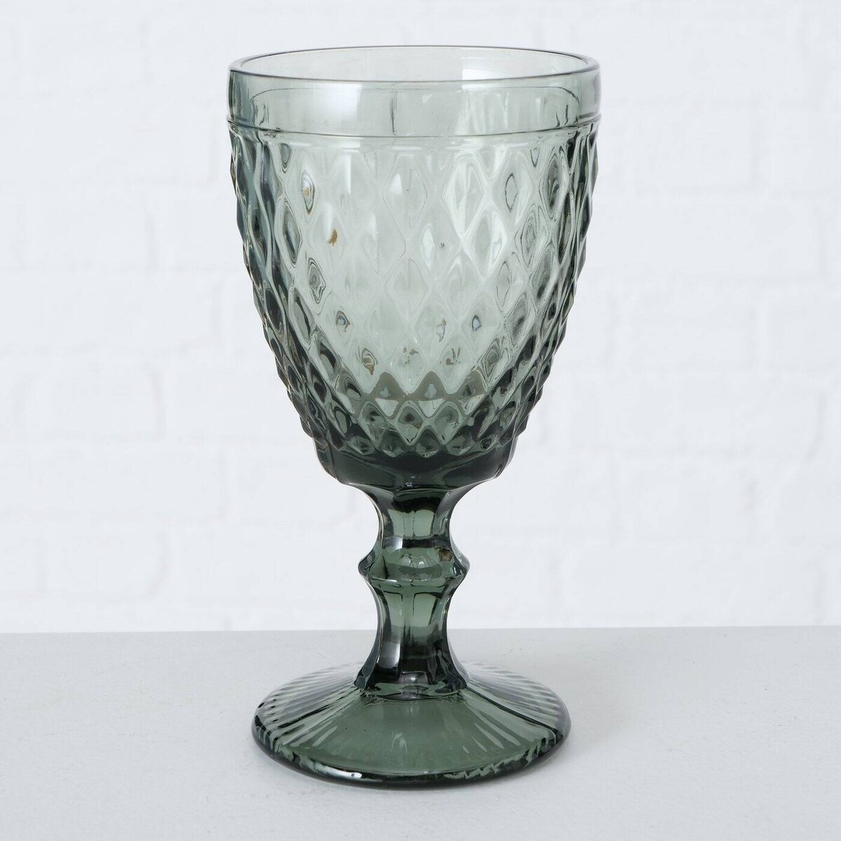 Kieliszek do wina AURORA, zielone szkło, 300 ml