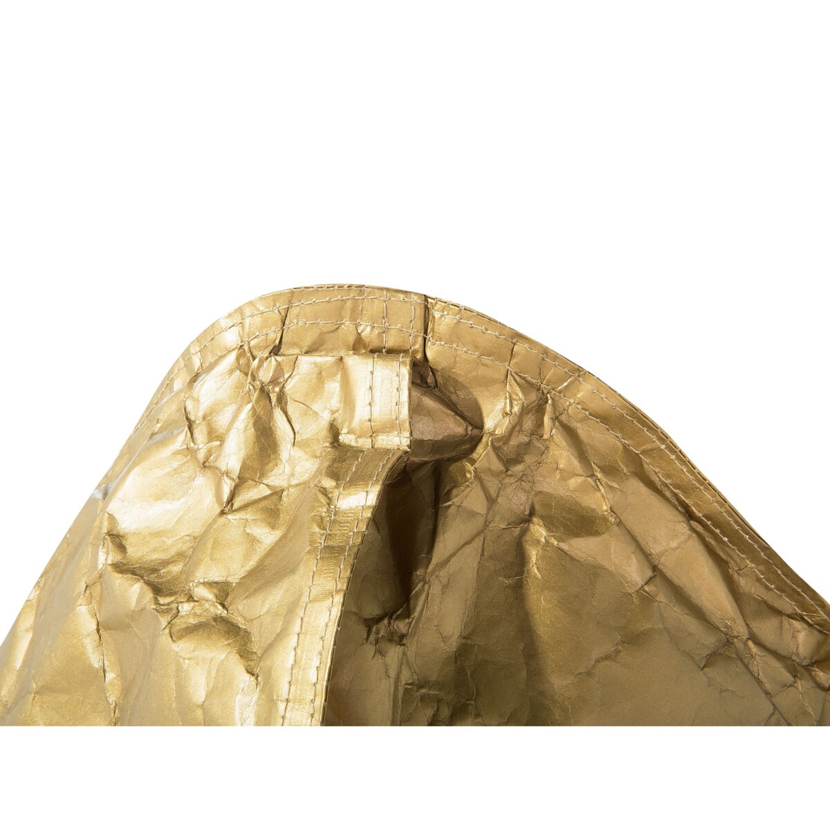 Fotel worek 200 L DROP 63 cm 75 cm Złoty