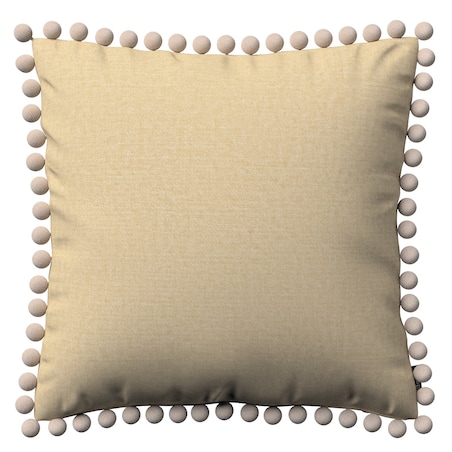 Poszewka Wera na poduszkę 45x45 piaskowy szenil