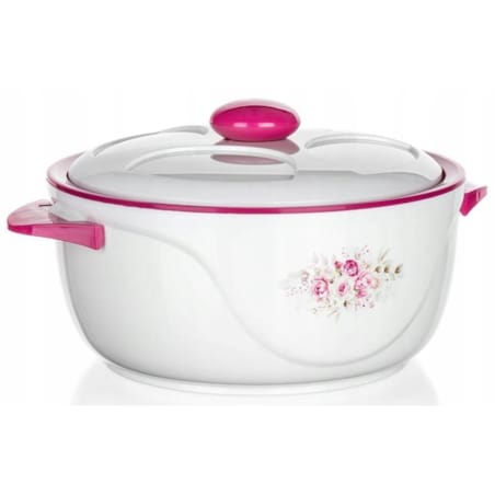 TERMOS OBIADOWY garnek termiczny na obiad jedzenie kotlety box 3,5 L RÓŻA