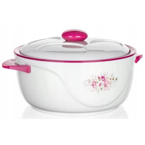 TERMOS OBIADOWY garnek termiczny na obiad jedzenie kotlety box 3,5 L RÓŻA