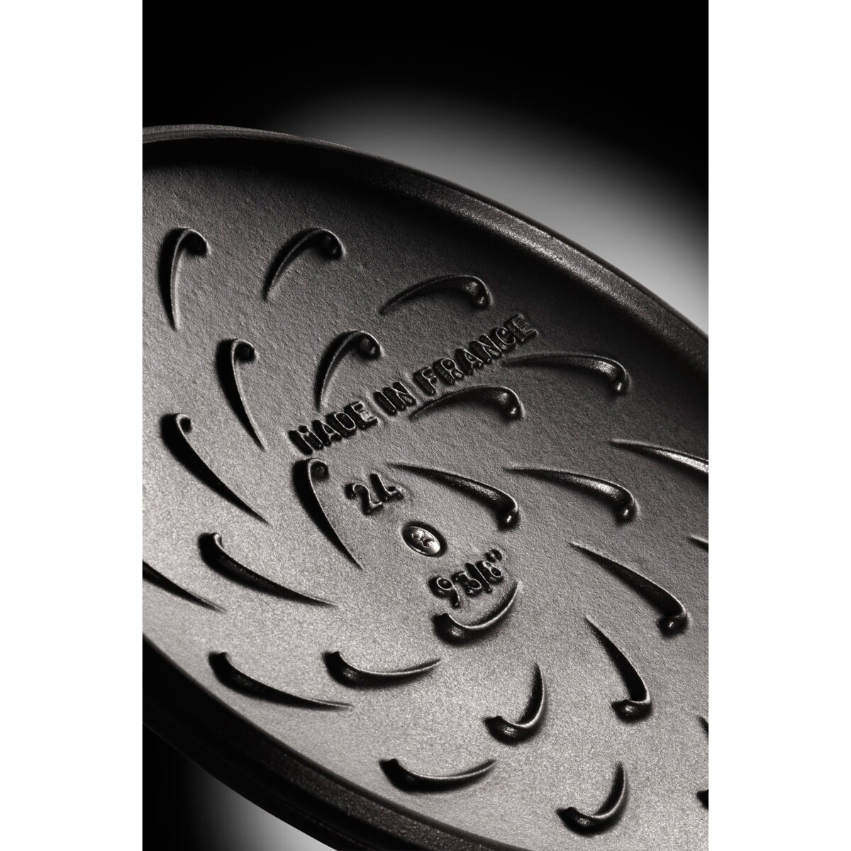 Głęboka patelnia do duszenia z pokrywką Staub - 28 cm, Czarny