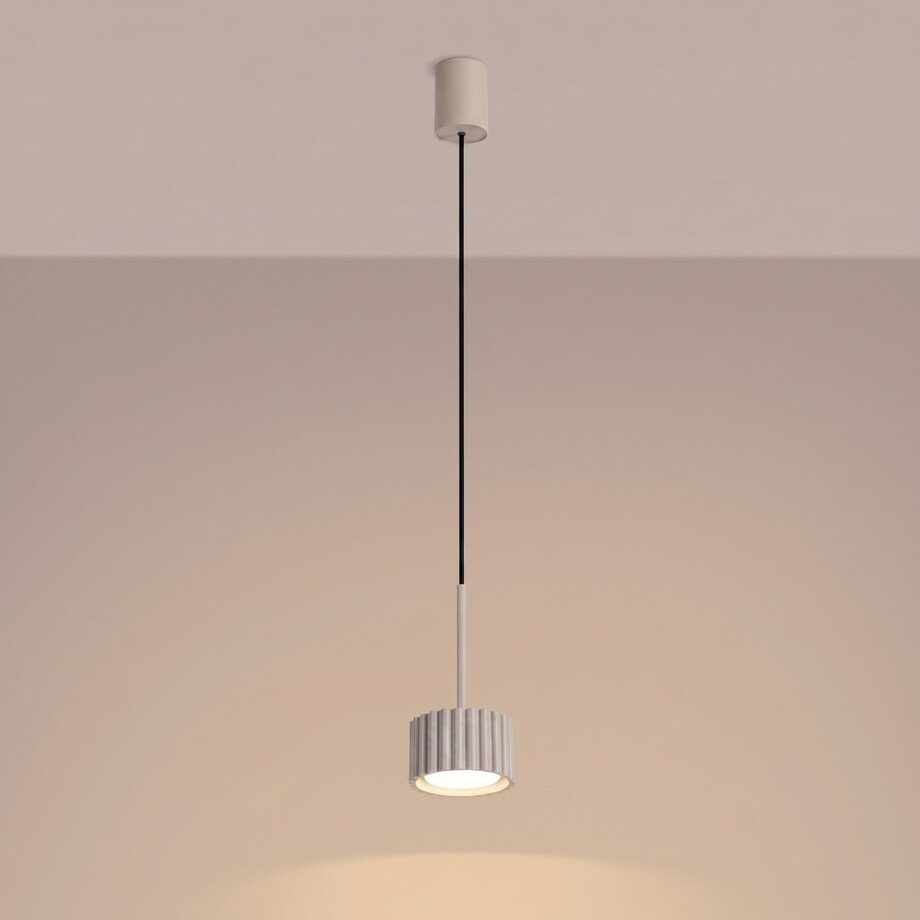 Lampa wisząca AURA 1 taupe Gx53