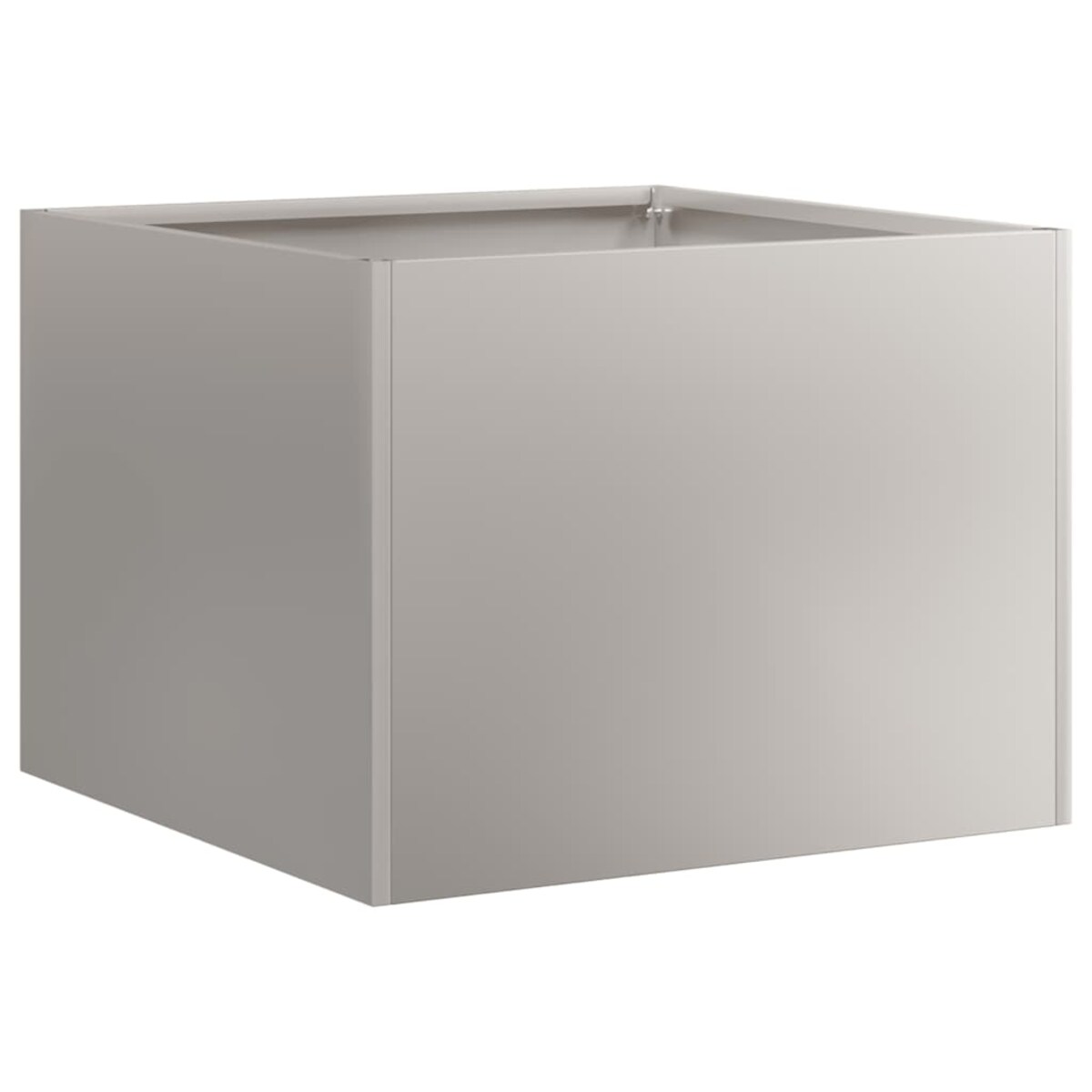 vidaXL Doniczka Rusty 40x40x30 cm Stal nierdzewna