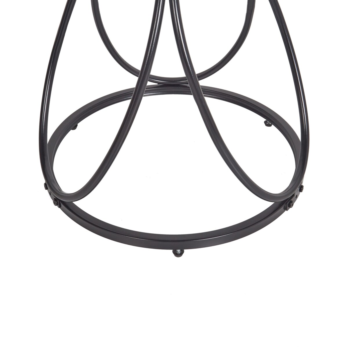 Wieszak stojący czarny WALTERS