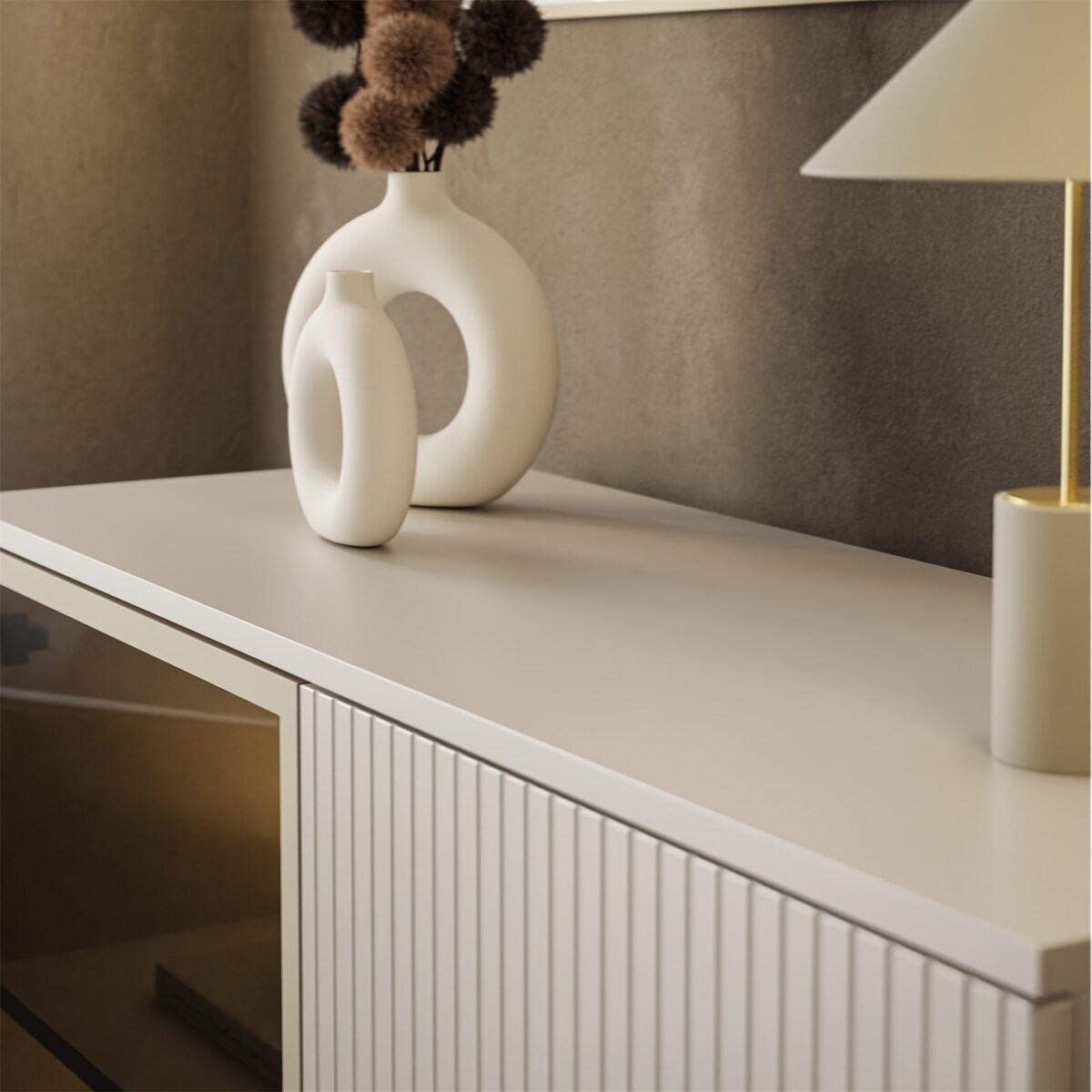 Komoda ECLIPSE K104 KASZMIR z oświetleniem