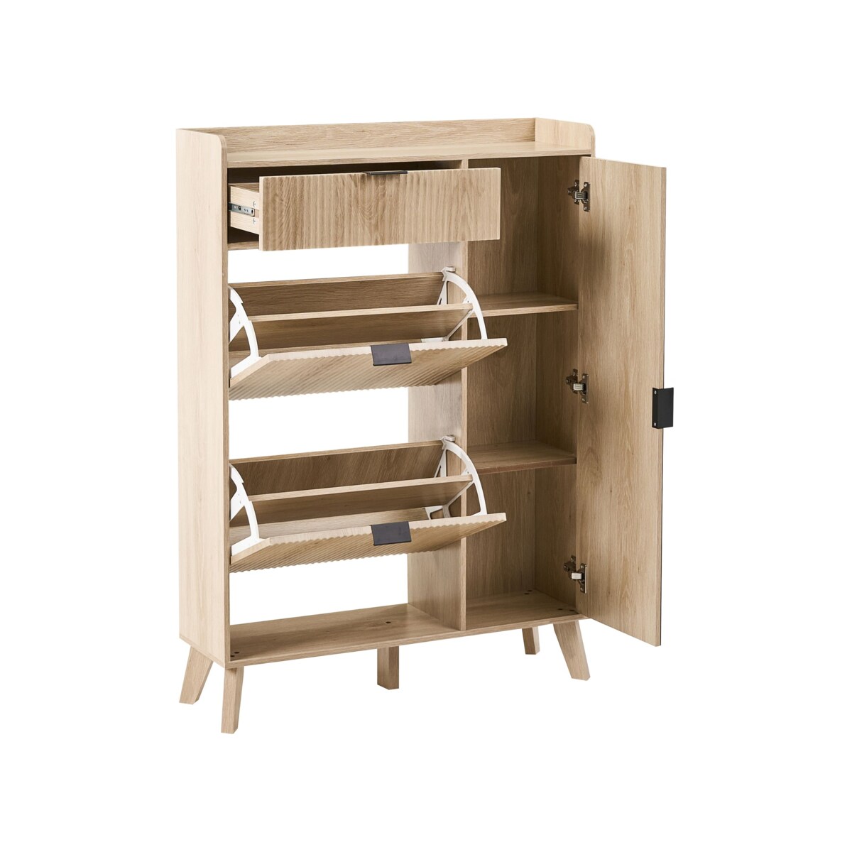 Szafka na buty MOONIE Jasnobrązowy