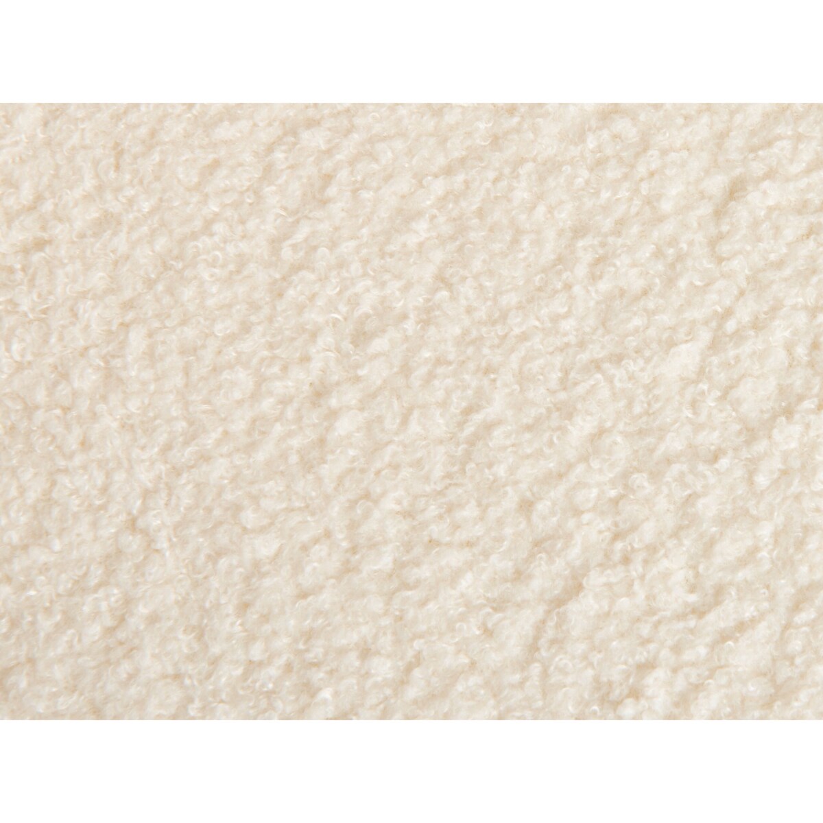 Zestaw 2 krzeseł barowych boucle biały MINA