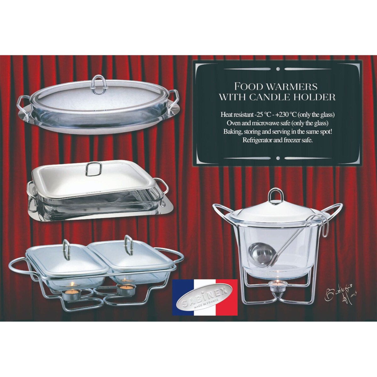 Podgrzewacz stołowy żaroodporny 3.0L BERLINGER HAUS