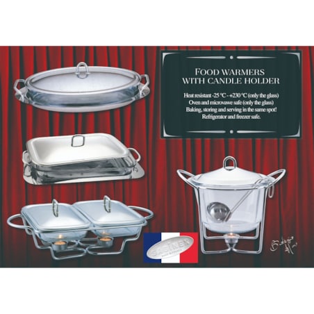 Podgrzewacz stołowy żaroodporny 3.0L BERLINGER HAUS