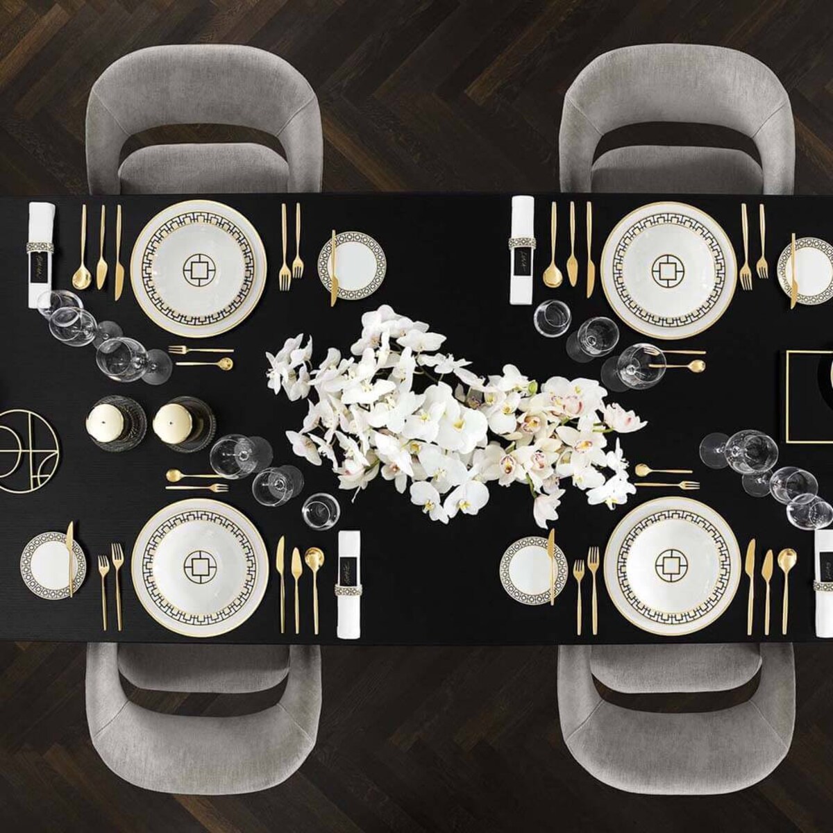 Talerz obiadowy, głęboki MetroChic, 22 x 22 x 5 cmc, Villeroy & Boch