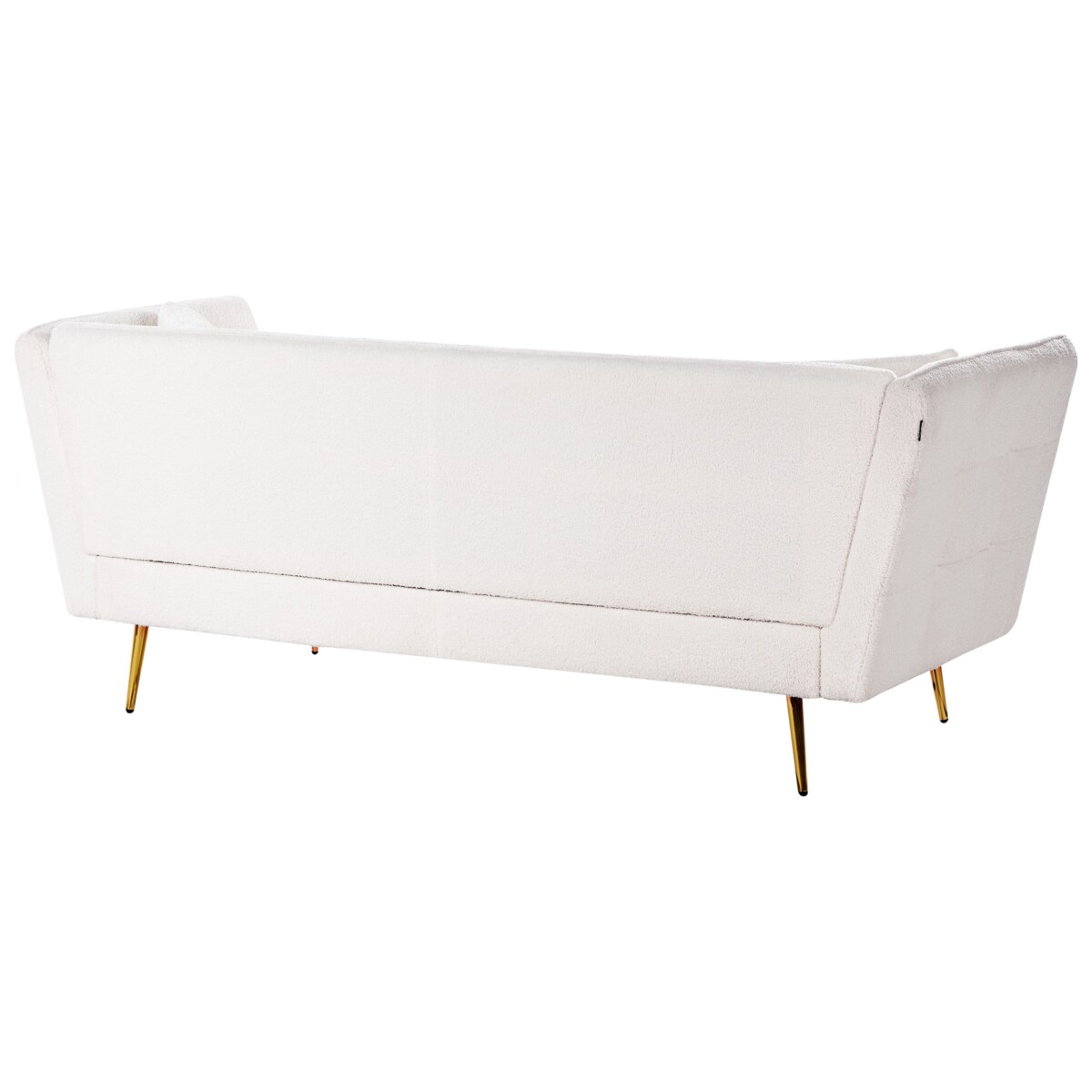 Sofa 3-osobowa boucle biała FREDERICA