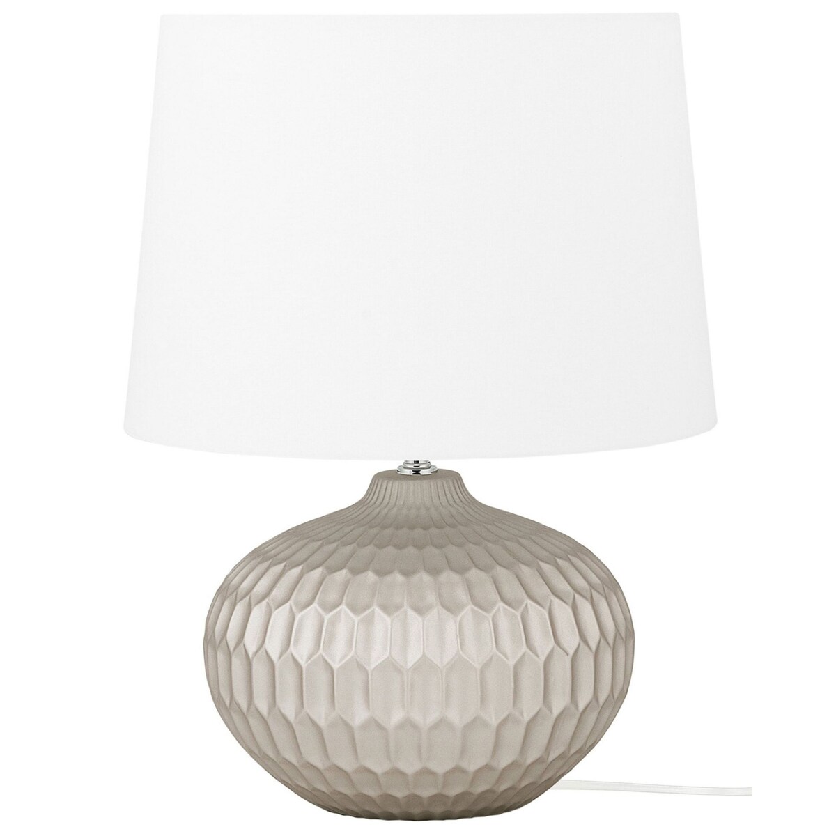 Lampka nocna ceramiczna złota PIRITA