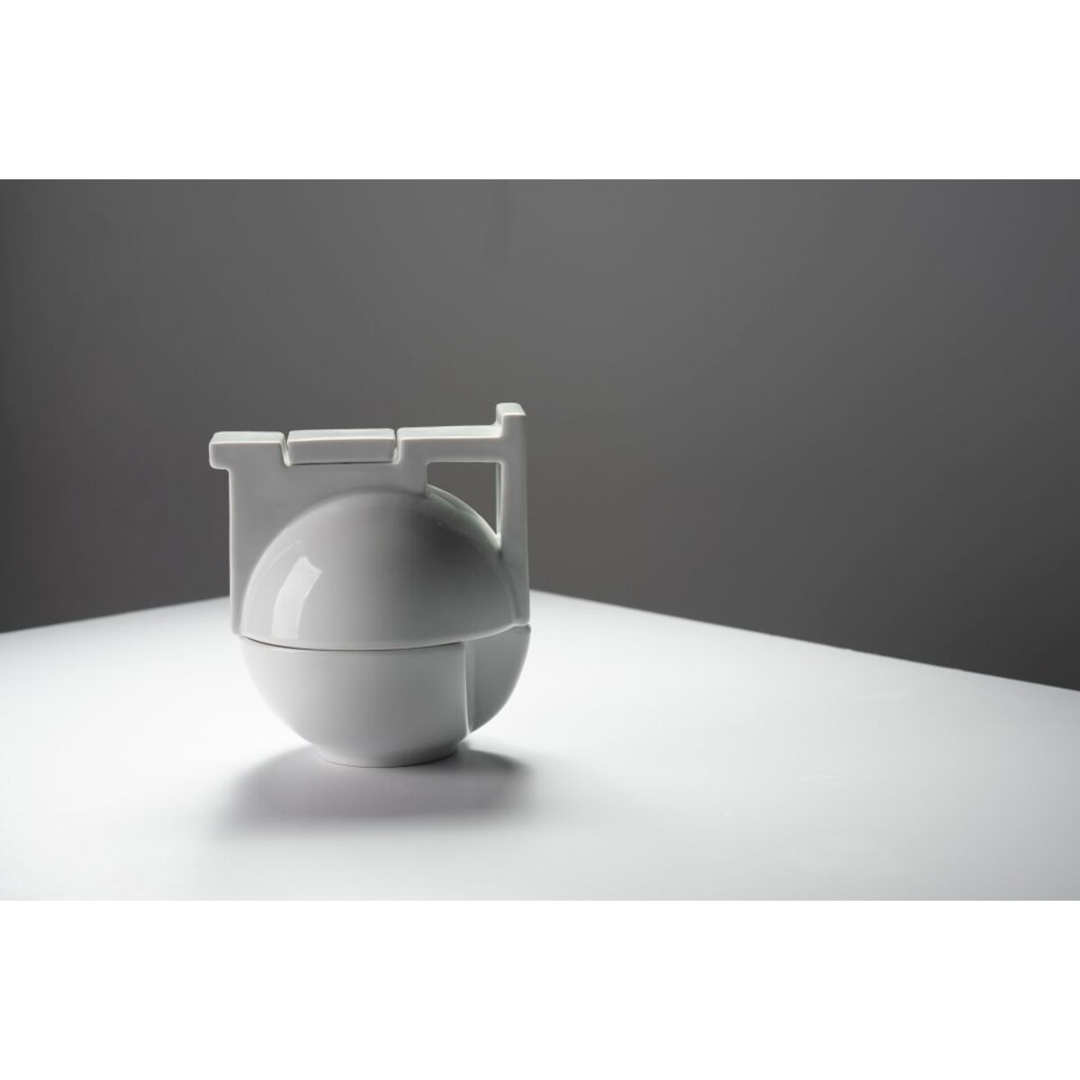 Zestaw do herbaty Bau Solo biały CD01