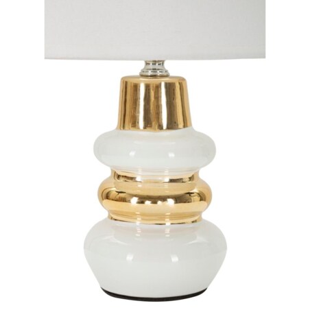 Lampa z ceramiczną podstawą, TAVOLO, Ø 23 cm