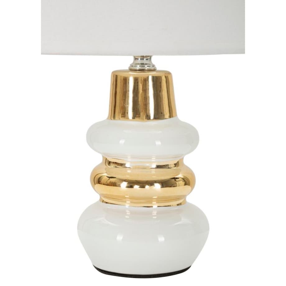 Lampa z ceramiczną podstawą, TAVOLO, Ø 23 cm