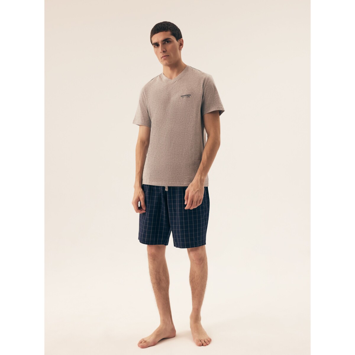 Piżama Dorm 42618-90X Szary, XL