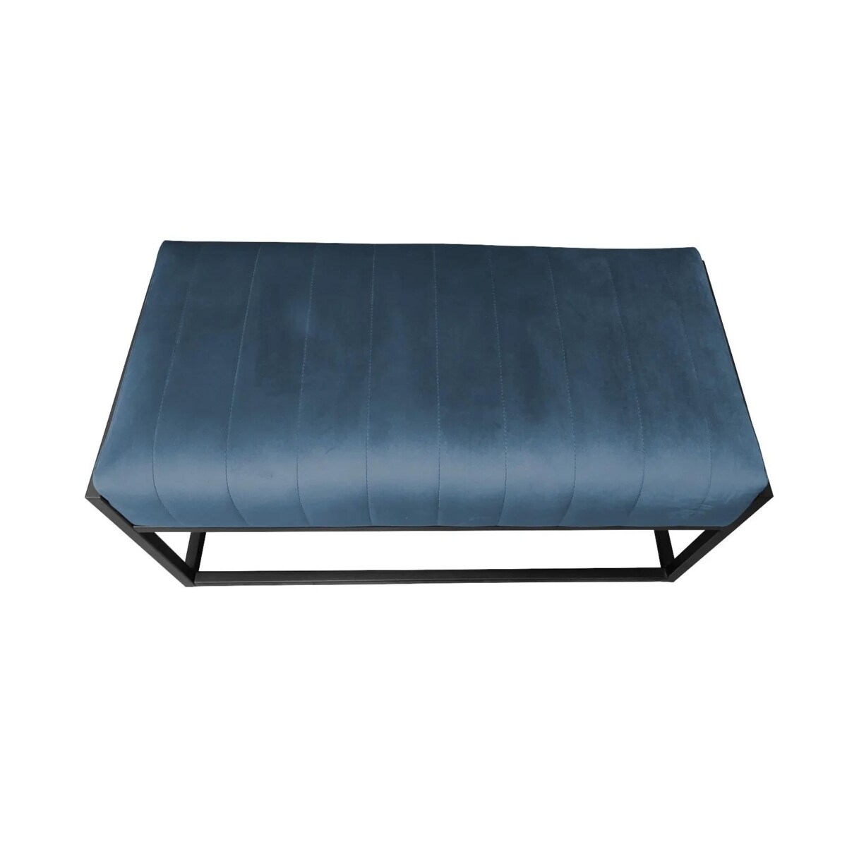 Ławka LILU MG VELVET ciemnoniebieska