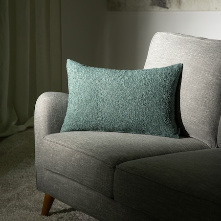 Poszewka Kinga na poduszkę prostokątną 60x40 zielony melanż