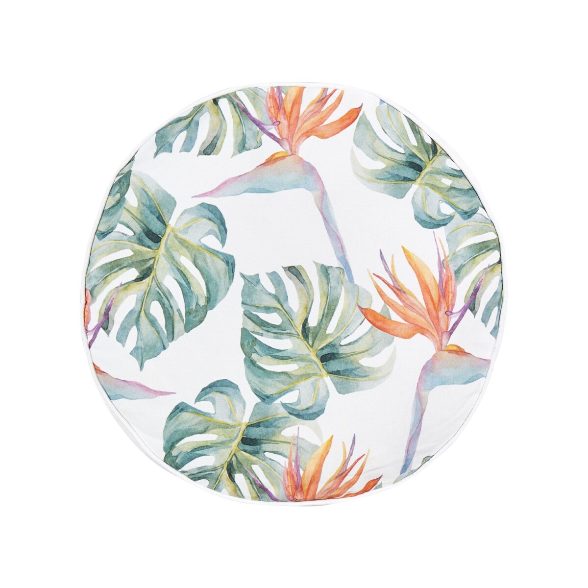 2 poduszki ogrodowe w liście 40 cm wielokolorowe TORRAZZO