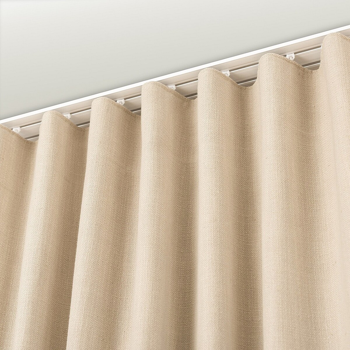 Zasłona gotowa na taśmie marszczącej 140x280cm sand 1 szt. 140x280 beżowy
