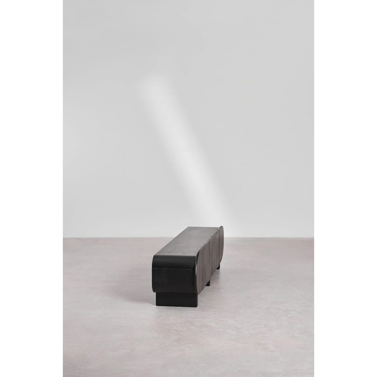 Szafka RTV z drewna mango Agathe 220 cm