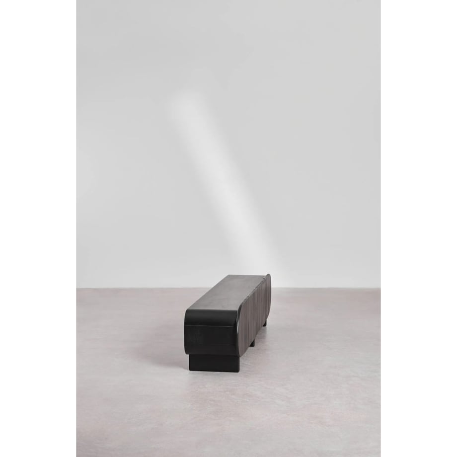 Szafka RTV z drewna mango Agathe 220 cm