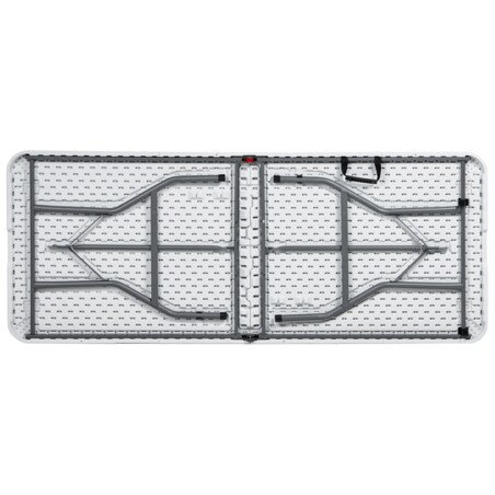 Stół ogrodowy CUGNOLI 180 cm 74 cm Biały