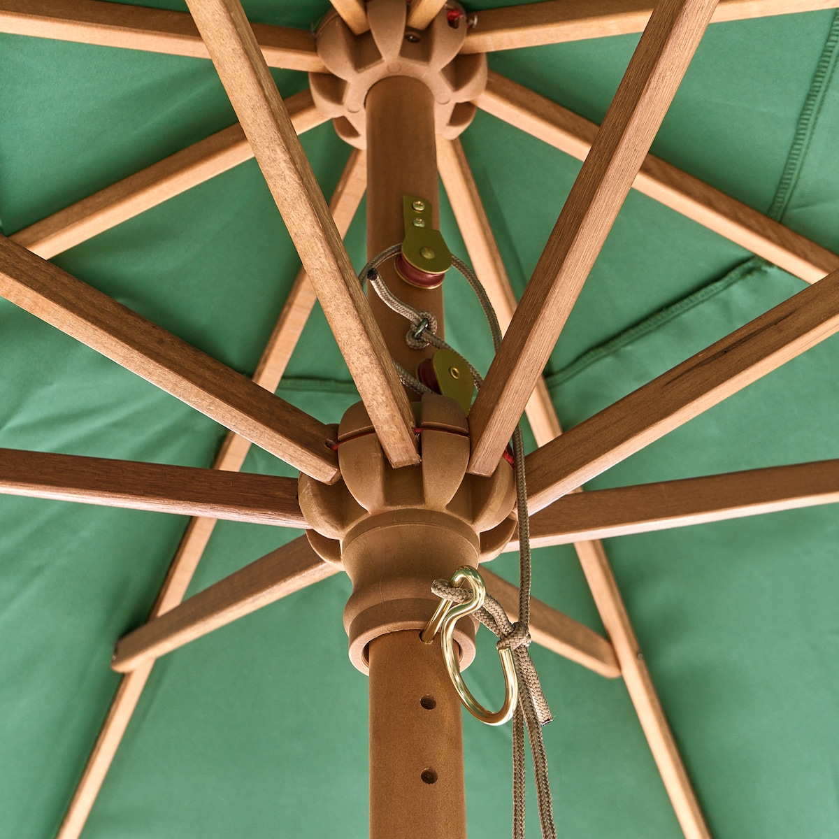 Parasol ogrodowy 270 cm TOSCANA Zielony