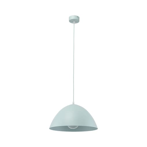 Lampa wisząca miętowa FARO MINT 861 TK Lighting metalowy klosz E27 34 cm regulowana do kuchni i jadalni