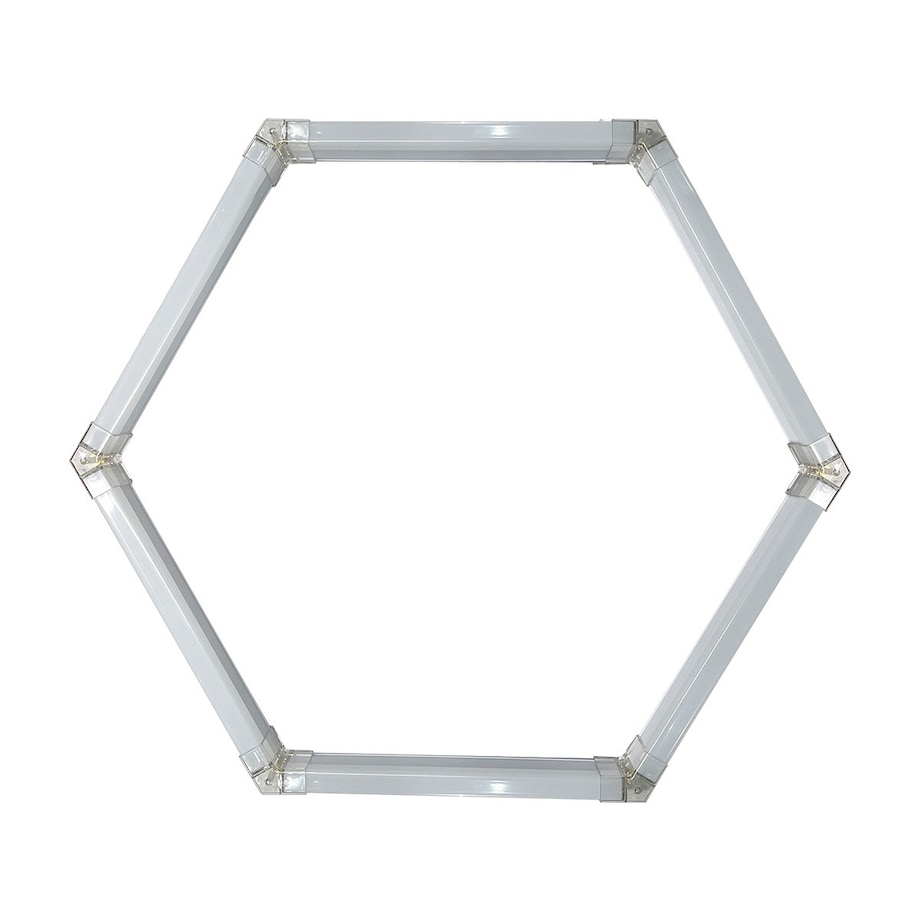 Plafon Light Prestige Geometric New biały LED 4000K 1 szt.
