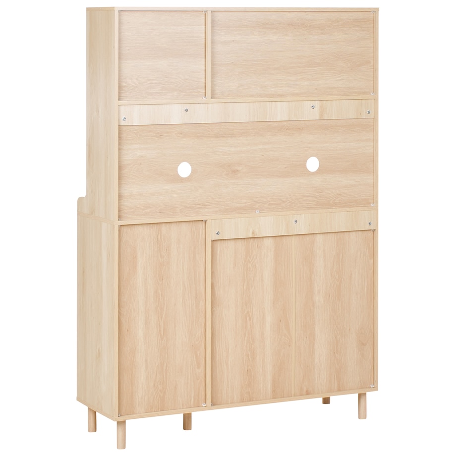 Kredens CAMPBELLTON 120 cm Jasnobrązowy
