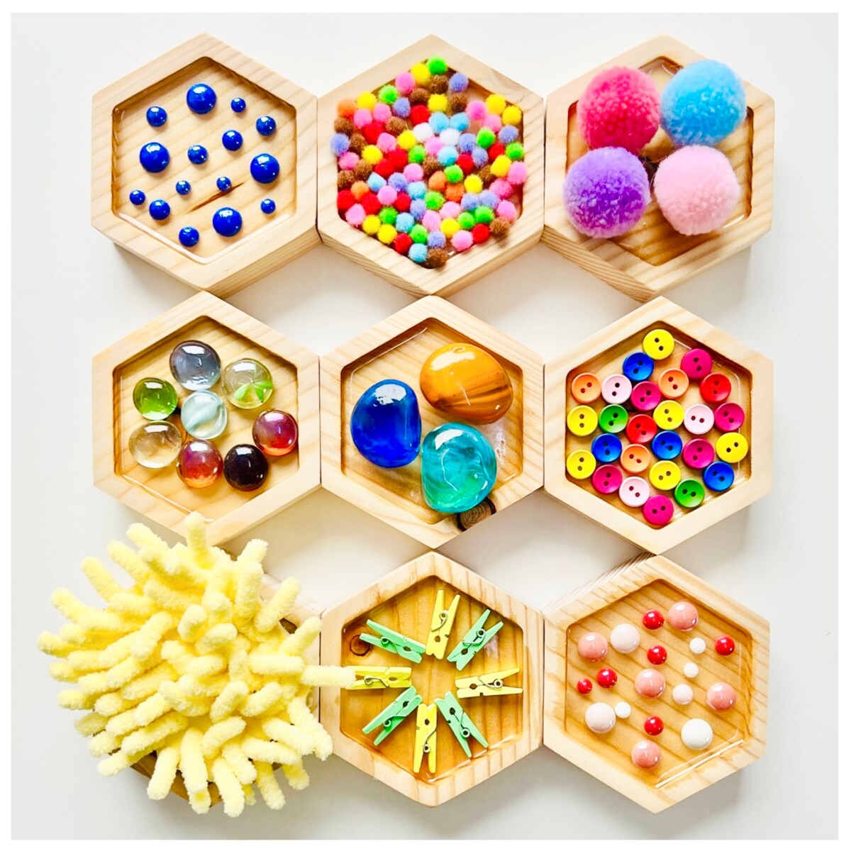 Dyski sensoryczne KOLORY TĘCZY