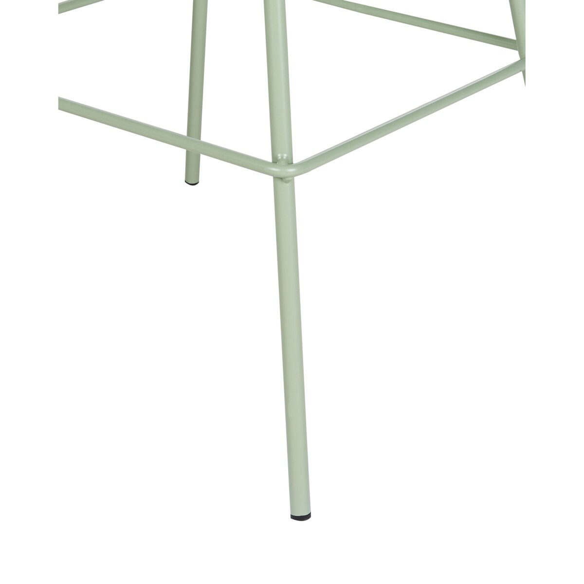 Zestaw 2 krzeseł barowych jasnozielony EMMET