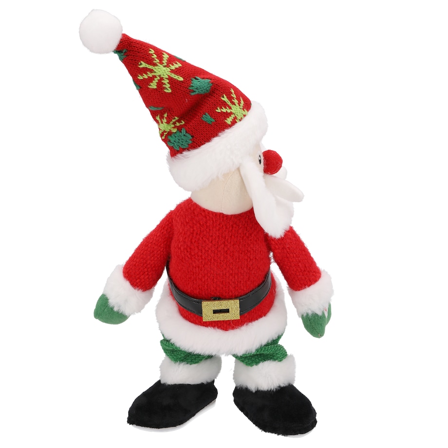 SKRZAT grający TAŃCZĄCY krasnal świąteczny PIOSENKI Mikołaj gnom JUMIhome