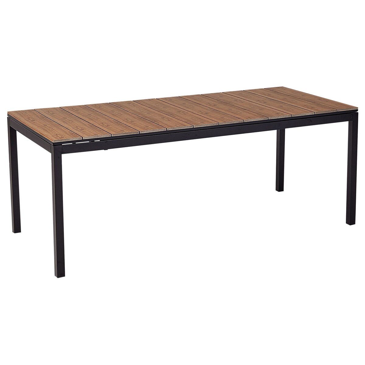 Stół ogrodowy rozkładany TOFANE 198/248 cm 90 cm Brązowy