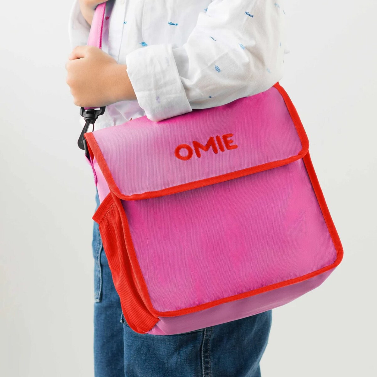 OMIE OMIETOTE torba lunchowa dla dzieci, Pink